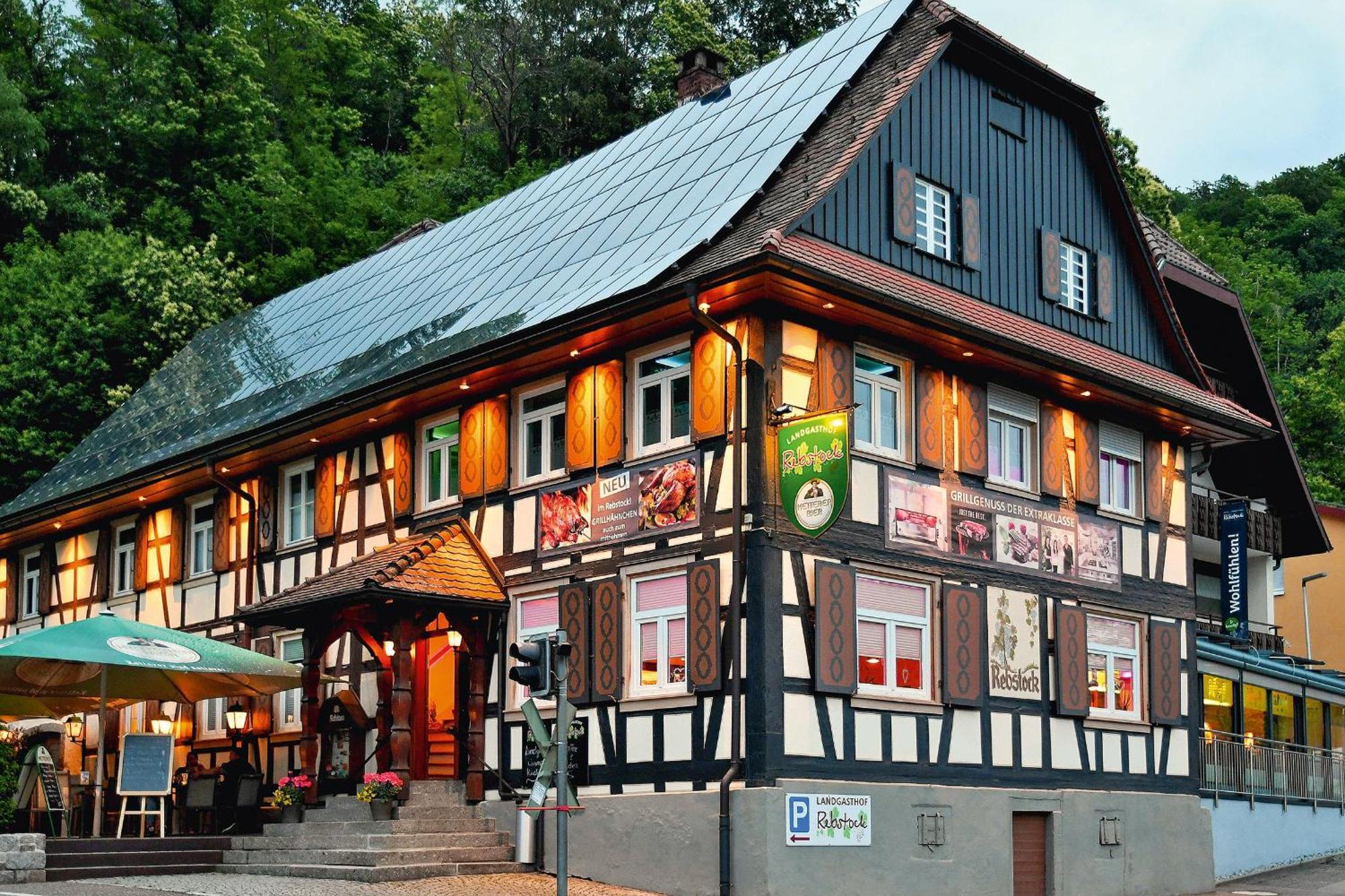 Landgasthof Rebstock Ottenhofen im Schwarzwald Bagian luar foto